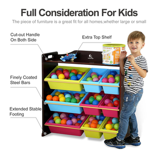 Trẻ em gỗ đồ chơi trò chơi tổ chức Lưu trữ lớp học phòng ngủ mầm non bé children's Tủ Sách Locker trường hợp kệ tủ đồ nội thất - Product Image 3