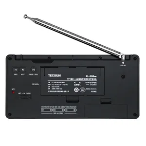 <span class=keywords><strong>Radio</strong></span> numérique DSP FM/MW/LW à ondes courtes PL-398MP avec double haut-parleur en plastique, écran, lecteur MP3 et ETM ATS - Product Image 3