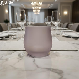 Vaso de whisky antiguo de cristal morado esmerilado sin plomo <span class=keywords><strong>Angela</strong></span>, copa de degustación de whisky de cristal de diamante para <span class=keywords><strong>bar</strong></span>, ¡gran oferta! - Product Image 5