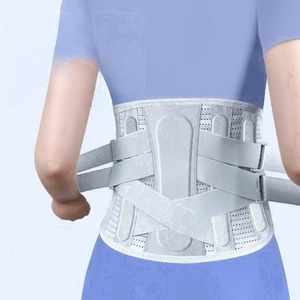 Penyangga Pinggang Medis untuk Meredakan Nyeri, Dapat Disesuaikan, Bahan Bernapas, dengan Strip Logam - Product Image 4