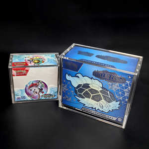 Elite Trainer Case Acrylendoos met Magnetische Deksel Beschermer Trading Card Display Box voor Pokémon Transparante Acryl ETB Booster Box - Product Image 2