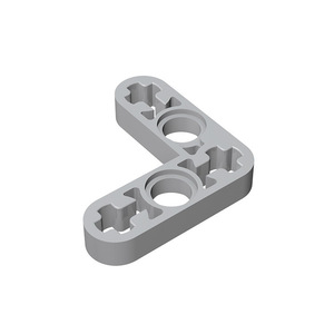 Compatible 32056 0,1 kg/145 Uds 3*3 tipo <span class=keywords><strong>L</strong></span> agujero del eje brazo Delgado curvo bloques de construcción de partículas pequeñas - Product Image 2