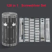 Kit de tournevis multifonctionnel 128 en 1, portable, de précision, pour la réparation de téléphones portables