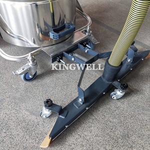Aspiradora industrial en seco y húmedo de fábrica OEM Aspiradora de suelo húmedo y seco comercial de acero inoxidable - Product Image 4