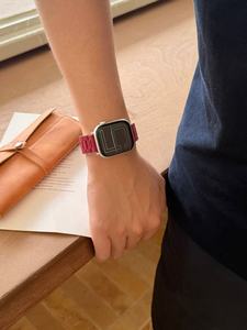 สายนาฬิกาซิลิโคนรุ่นใหม่สำหรับ <span class=keywords><strong>Apple</strong></span> <span class=keywords><strong>Watch</strong></span> ขนาด 38 <span class=keywords><strong>40</strong></span> 41 42 44 45 49 มม. สายรัดข้อมือแบบโซ่ - Product Image 2