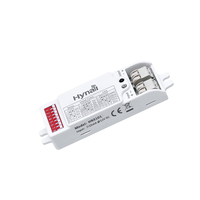 Interrupteur variateur marche/arrêt Hynall HNS101 US, capteur 12V DC, fonctionne avec un capteur de mouvement à micro-ondes pour éclairage de plafond, hauteur de montage 3-6m, blanc