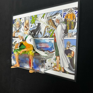 Silvers <span class=keywords><strong>Rayleigh</strong></span> 3D Shadow Box Cadre Résine Figure Bande Dessinée Panneau Toile de Fond Premium Mur Affichage Collection Décor Cadeau - Product Image 4