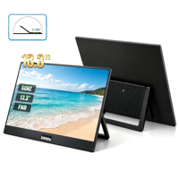 Moniteur portable 13,3 pouces 2K 2560x1440 IPS 100% sRGB USB C Écran externe pour MacBook