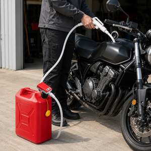 Electric Fuel <b>Pump</b> with <b>Battery</b> and USB Power Options Portable Fuel Transfer <b>Pump</b> with Fast Fuel Dispensing Speed - Product Image 4