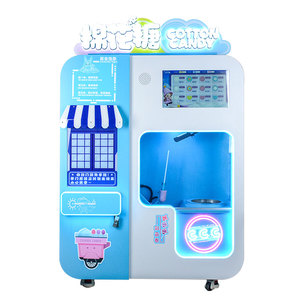 Inteligente completamente automático 7 almacenamiento 100% fruta malvavisco dispensador <span class=keywords><strong>de</strong></span> dulces <span class=keywords><strong>máquina</strong></span> <span class=keywords><strong>de</strong></span> <span class=keywords><strong>algodón</strong></span> <span class=keywords><strong>de</strong></span> <span class=keywords><strong>azúcar</strong></span> <span class=keywords><strong>para</strong></span> Gas <span class=keywords><strong>de</strong></span> negocios - Product Image 5