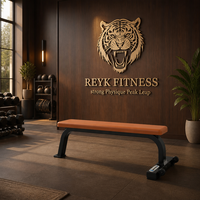 Nouveau design, export direct d'usine, équipement de musculation et de fitness, banc plat commercial et domestique avec garantie