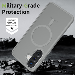 Funda Magnética Transparente Mate Esmerilada para <span class=keywords><strong>Samsung</strong></span> A57, 2400G PC+TPU, Antigolpes, con Recortes Precisos - Product Image 4