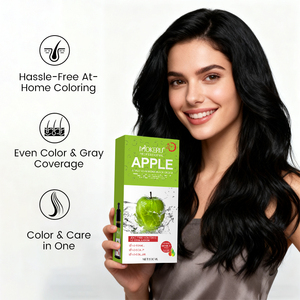 โมเครุ แอปเปิ้ล เอ<span class=keywords><strong>ส</strong></span>เซนส์ แชมพูย้อมผมดำทันที <span class=keywords><strong>ส</strong></span>ูตรไม่ติดหนังศีรษะ ใช้ง่ายทุก<span class=keywords><strong>ส</strong></span>ภาพผม 500 มล. - Product Image 5