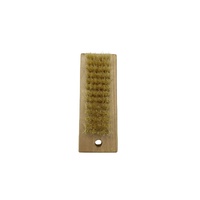 Nouveau produit très demandé : Brosse corporelle manuelle en bambou pour spa, forme pied, légère (0,1 kg), pour adultes, vente en gros