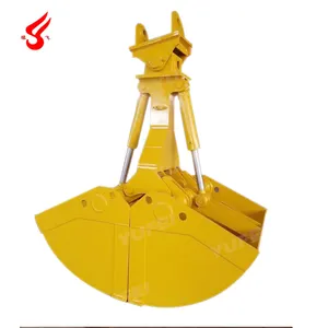 Rotator Hidrolik Elektrik Bucket Grab Bucket Clamshell Elektrik untuk Kargo Curah