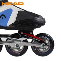 Patins à roulettes semi-souples pour adultes HEAD, quatre roues, roues en carbone PU, châssis en aluminium, semelle extérieure en PVC, roulements ABEC-7.