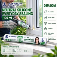 JUNBOM 9502 Mastic silicone neutre sans apprêt pour l'installation de cadres de fenêtres – Vente en gros directe usine OEM ODM