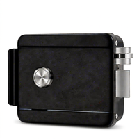 Serrure intelligente TTLock Bluetooth IP65 étanche avec lecteur d'empreintes digitales, clavier et carte, accès sans clé pour portail en fer et porte de sécurité – Vente en gros