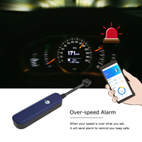 WanWayTech G18 Mini Rastreador GPS con Posicionamiento BeiDou/GSM/LBS, Antirrobo, Detección ACC, Análisis del Comportamiento del Conductor para Camiones de Carga Pesada