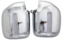 Kit de voiture automatique chaud corps chromé bouclier arrière accessoires extérieurs en aluminium pour Toyota Prado FJ90 1997-2002
