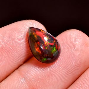 YASHEE โอปอลเอธิโอเปียสีดำธรรมชาติ 3 กะรัต สำหรับทำเครื่องประดับแบบพันลวด - Product Image 2