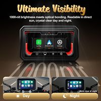Bestsonic 6.25" Kompatibilitas Universal & Pemasangan Mudah Peningkatan CarPlay yang Andal untuk Sepeda Motor, Navigator Pintar untuk Semua Kendaraan