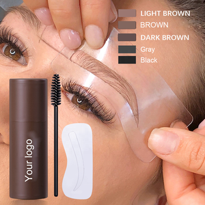 No logo Eye <strong>Brow</strong> <strong>Stamp</strong> Stencil <strong>Kit</strong> Eyebrow Stencil Stick Set Waterproof Eyebrow <strong>Stamp</strong> Shaping <strong>Kit</strong> - Product Image 1