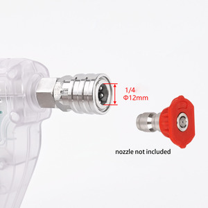 2025 yeni şeffaf basınç yıkama tabancası M22 bar M22 psi araba yıkama Jet püskürtme tabancası M22 konnektörü ile - Product Image 3