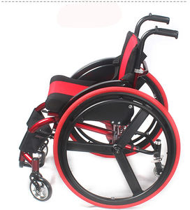<span class=keywords><strong>Fauteuil</strong></span> <span class=keywords><strong>roulant</strong></span> <span class=keywords><strong>Quickie</strong></span> Sport Active Racing d'occasion avec accoudoir détachable et amortisseur en aluminium Appui-roue détachable - Product Image 1