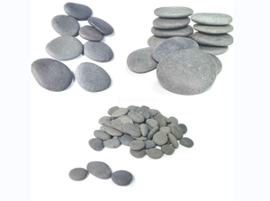Ciottoli lisci naturali che dipingono rocce rotonde piatte pietra fluviale per pittura fai da te - Product Image 4
