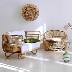 Ensemble de canapés en rotin pour l'extérieur, mobilier de jardin, cadre en alliage d'aluminium imperméable, ensemble de salon de patio avec tissage connecté - Product Image 2