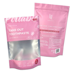 Cierre de cremallera para ventanas con forma personalizada, bolsa de embalaje de plástico de papel de aluminio Mylar resellable con lágrima - Product Image 5