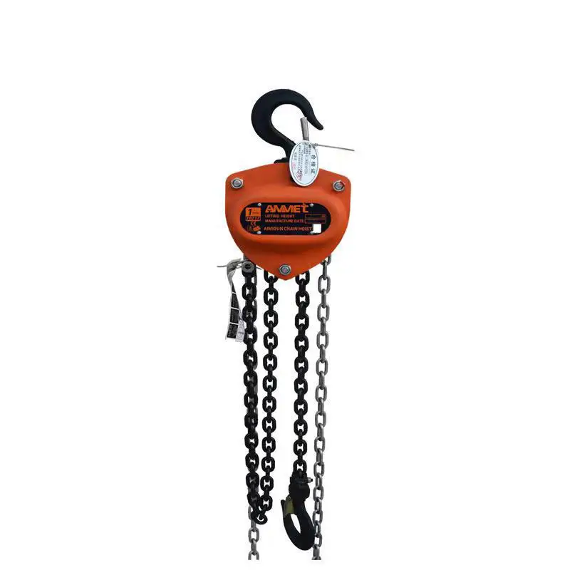 0.5 ton 1 ton 5 ton doppio ratchet mano Paranco A Catena/Catena pulley block