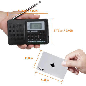 Factory Wholesale Digital Display Portable Radio AM FM SW DSP Receiver Elderly Outdoor Travel <b>Mini</b> Pocket Radio - Product Image 4