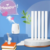 Bâtonnets diffuseurs d'arômes en bois personnalisés en gros, filtres humidificateurs durables en polyester pour la maison, le bureau, la voiture et l'hôtel