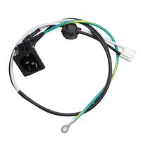 Kabel Harness Input Kamera Mobil Ford 54 Pin Apim Connector Sync 1 dengan PVC untuk Penggunaan Elektronik pada SYNC 2/3 dengan RCA
