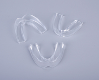 Protège-dents de sport en EVA de qualité alimentaire en gros, accessoires de boxe, protection dentaire, couleur et logo personnalisés, tailles L/M
