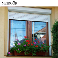 Volet roulant motorisé intelligent en aluminium sur mesure pour l'extérieur, protection solaire de sécurité, volet roulant électrique