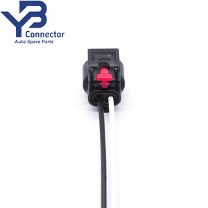 YB Konnektörü 1-1924067-1 2 Pin Siyah Kablo Demeti Konnektörü, B66A2, CE2282, Tyco/AMP/TE Connectivity/AMP 11924 ile uyumlu - Product Image 4