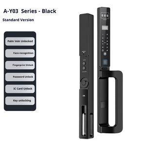 A-Y03 tam otomatik akıllı kilit standart Edition IP67 su geçirmez kırık köprü alüminyum kapı palmiye ven 3D yüz tanıma - Product Image 1