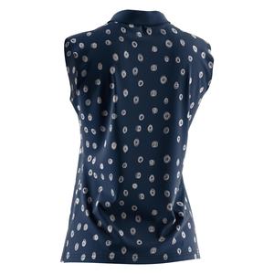 Elegante Camiseta Polo sin Mangas para Mujer, Tejido Ligero y Transpirable, Corte Entallado, Ideal para Entrenamiento de Golf y Uso Diario - Product Image 6