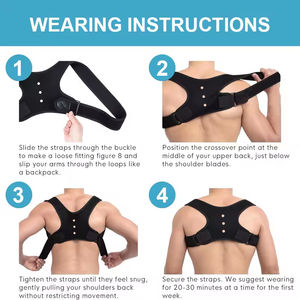 FSPG <span class=keywords><strong>Faja</strong></span> Correctora de <span class=keywords><strong>Postura</strong></span> Unisex <span class=keywords><strong>para</strong></span> Gimnasio, Entrenamiento Diario, Soporte de Columna Vertebral, Cinturón de Soporte <span class=keywords><strong>para</strong></span> Levantamiento de Pesas - Product Image 6