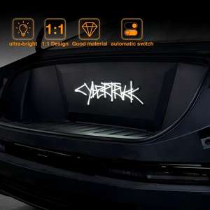 Éclairage d'ambiance pour le coffre avant du Cybertruck, emblèmes LED illuminés - Product Image 3