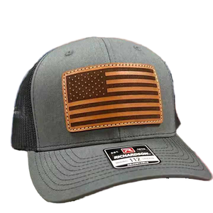 Chất Lượng Cao Tùy Chỉnh 6-Bảng Điều Chỉnh Camo Trucker Hat Richardson 168 Cao Hồ Sơ Hóa Đơn Phẳng Unisex Thời Trang Ngoài Trời Làm Lưới Vải - Product Image 1