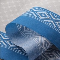 Support taille personnalisée imprimé écologique jetable chemin de table airlaid papier nappe couverture de table
