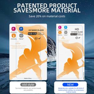 Película protectora de pantalla Nano líquida de luz Uv a prueba de explosiones Hd película de vidrio de curado Uv suave <span class=keywords><strong>para</strong></span> máquina de hidrogel - Product Image 3