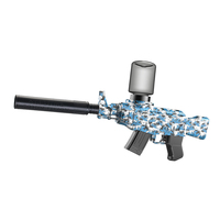Pistola de Juguete Eléctrica M416, Modelo de Juego de Disparos Automáticos, Lanza Proyectiles Blandos, Funciona con Batería, de Plástico, para Mayores de 14 Años, Ideal para Regalo