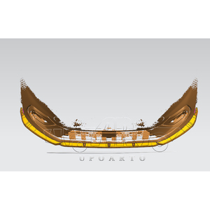 Séparateur de lèvre de pare-chocs avant 3 sections pour <span class=keywords><strong>Ford</strong></span> <span class=keywords><strong>Fiesta</strong></span> MK8 <span class=keywords><strong>ST</strong></span> <span class=keywords><strong>ST</strong></span>-<span class=keywords><strong>Line</strong></span> Pre-Facelift Hatchback 2018 2019 2020 <span class=keywords><strong>2021</strong></span> - Product Image 1