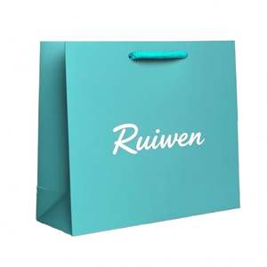 Bolsa de Papel Recubierto Personalizada para Regalos, Publicidad y Compras, con Logotipo Impreso, Versátil para Promoción y Manualidades - Product Image 1