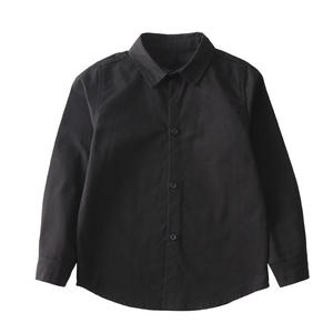 <b>Cheap</b> China Wholesale Kids Clothing Cotton Baba <b>Suit</b> Kids Solid Color Black Shirt Thermal Long Undershirt for <b>Boys</b> - Product Image 4